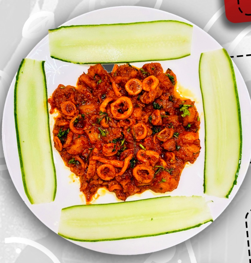 Masala Squid